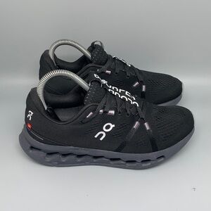 On Cloudsurfer Black Running Shoes Women’s Sz 7.5